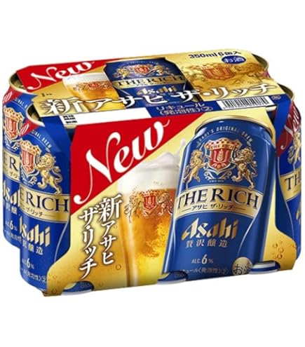 Amazon.co.jp: アサヒ ザ・リッチ 350ml×3ケース 72本 : 食品・飲料・お酒
